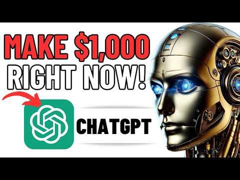 How I Make $1,000 a Day Using Chat GPT (Step-by-Step Guide!)