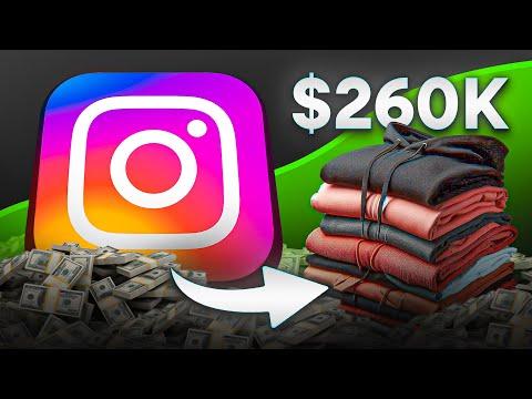 This INSTAGRAM Account Made $260K in 24 Hours with Print on Demand