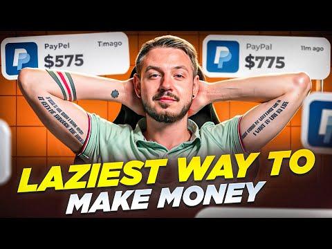 7 Laziest Ways to Make Money Online ($775/day+)