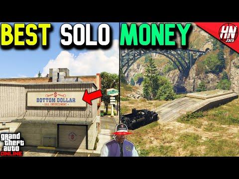 10 BEST Ways To Make MONEY As A SOLO In GTA Online