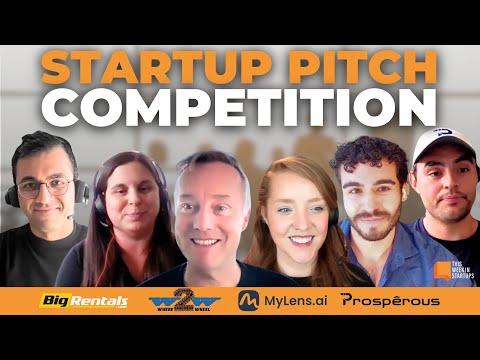 Startup Pitch Competition: Four founders compete for $25K | E1991