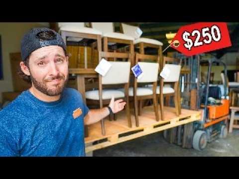 I bought Costco's CHEAPEST furniture return pallets