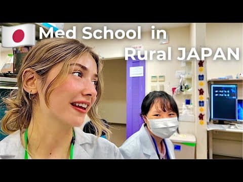 3am Productive Day in Rural Japan | Med School ed