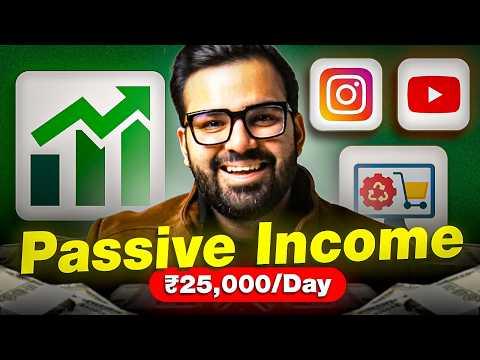 5 passive income ideas to earn ₹25,000/day in 2024 (full guide) (in Hindi) | Nishkarsh Sharma