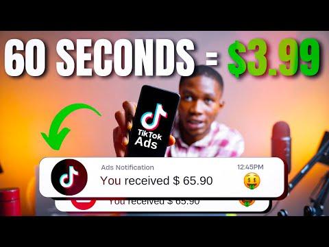 Make $3.99 Every Mins Watching TikTok Ads YouTube Ads & Google Ads - Make Money Online Step By Step