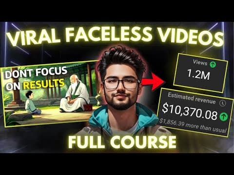 How I Created a $10,000/month Faceless YouTube Channel Using Free AI Tools