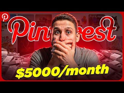 Make $5,000+ Per MONTH With Pinterest Affiliate Marketing