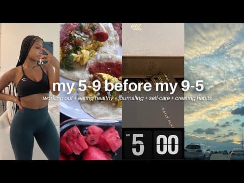 5am morning routine // this will motivate you ☆ the secret to a productive morning + healthy habits