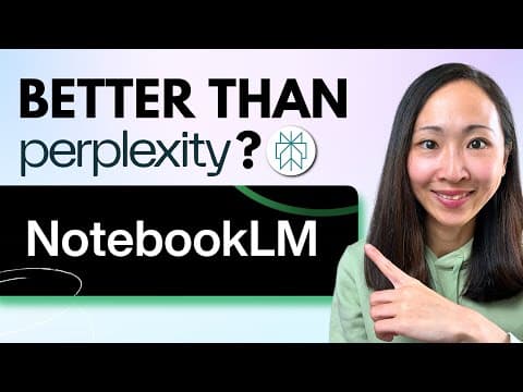 Best Ways to use NotebookLM (over Perplexity) for Content Research