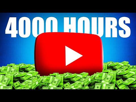 Complete 4000 Watch Hour In 1 Month | How To Complete 4000 Hours Watch Time Fast