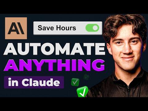 Automate any task using Claude! (my full Claude projects workflow)