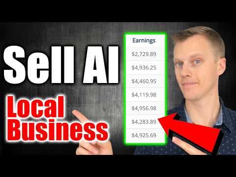 How To Sell AI To Local Businesses (And Make $9k Per Month)