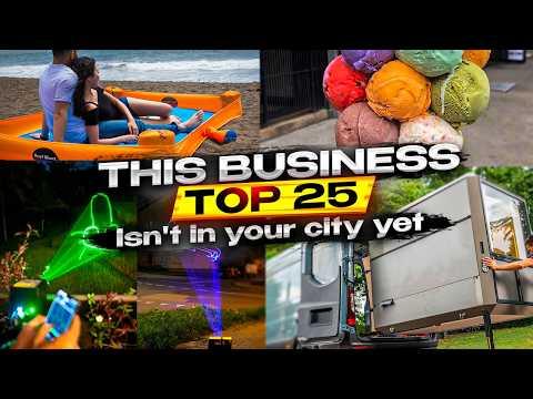 25 New Business Ideas from Around the World! Brilliant Business Ideas 2024